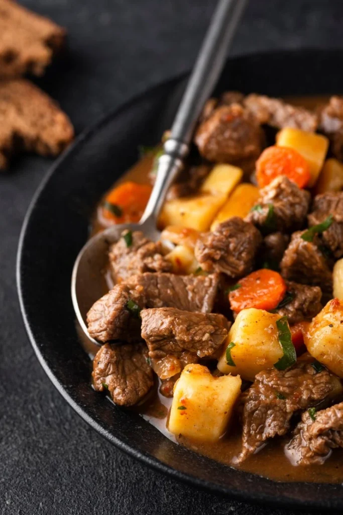 Beef Stew aux Légumes Racines