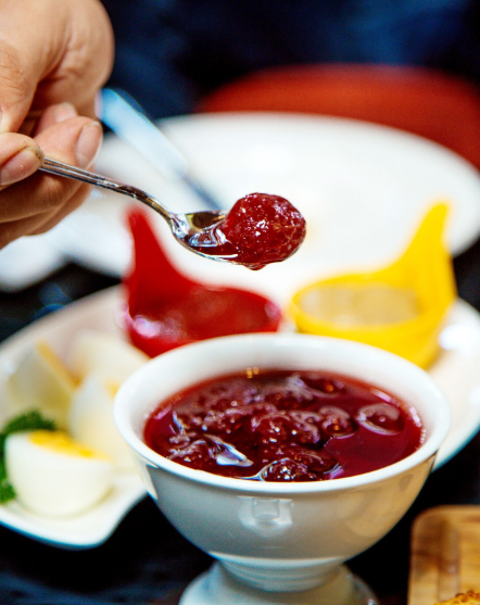 Cranberry Sauce Meatballs