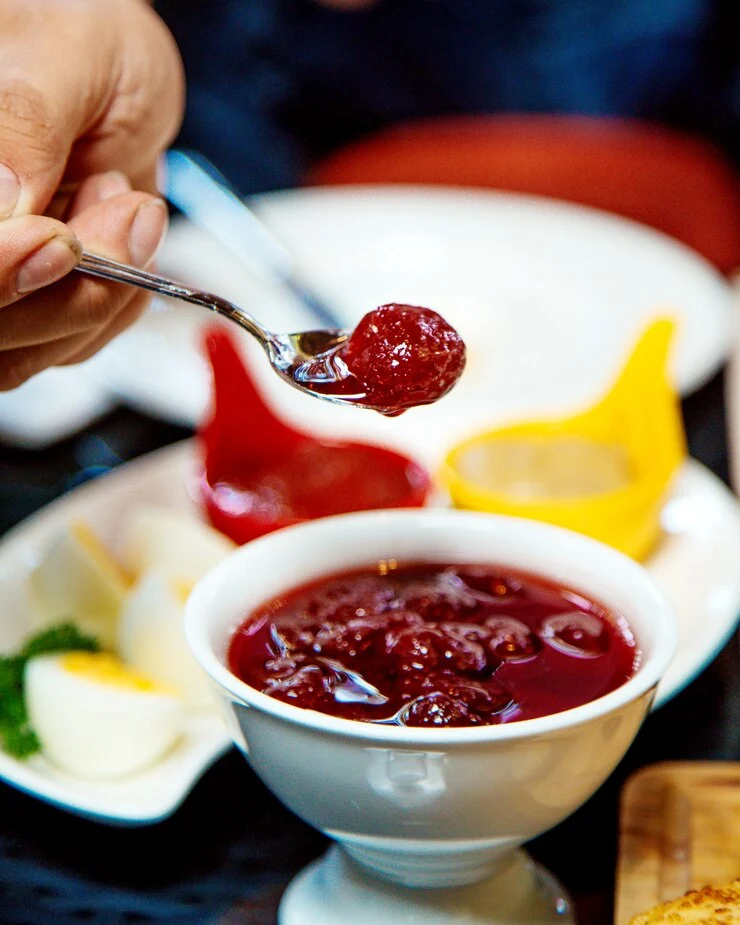 Cranberry Sauce Meatballs
