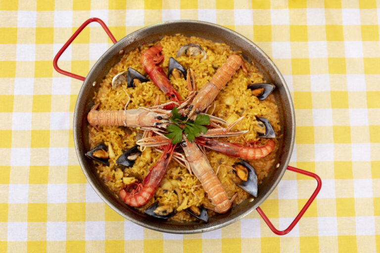 Classic Seafood Paella